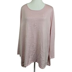 Tahari Soft Pink Tunic – Women’s Size 1X